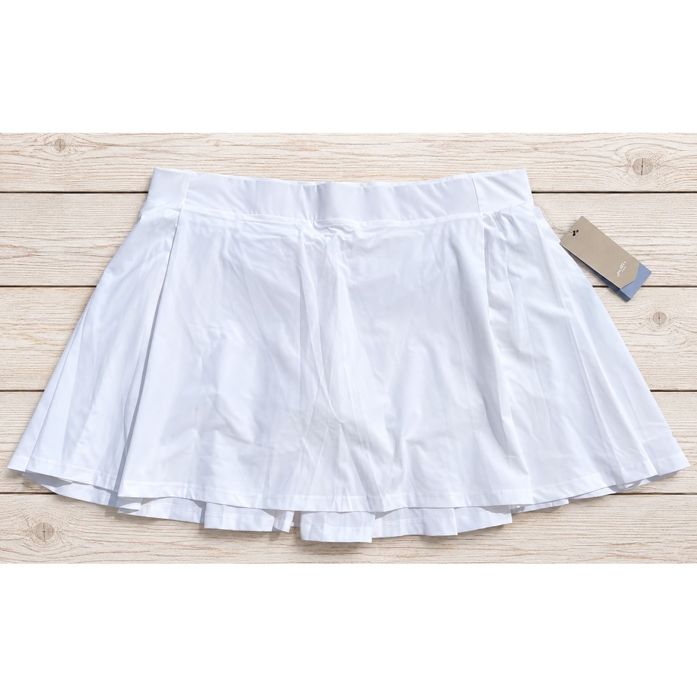 Avia Golf Skorts Vivid White Athletic Tennis Golf Skort Plus Size XXXL 22 NWT
